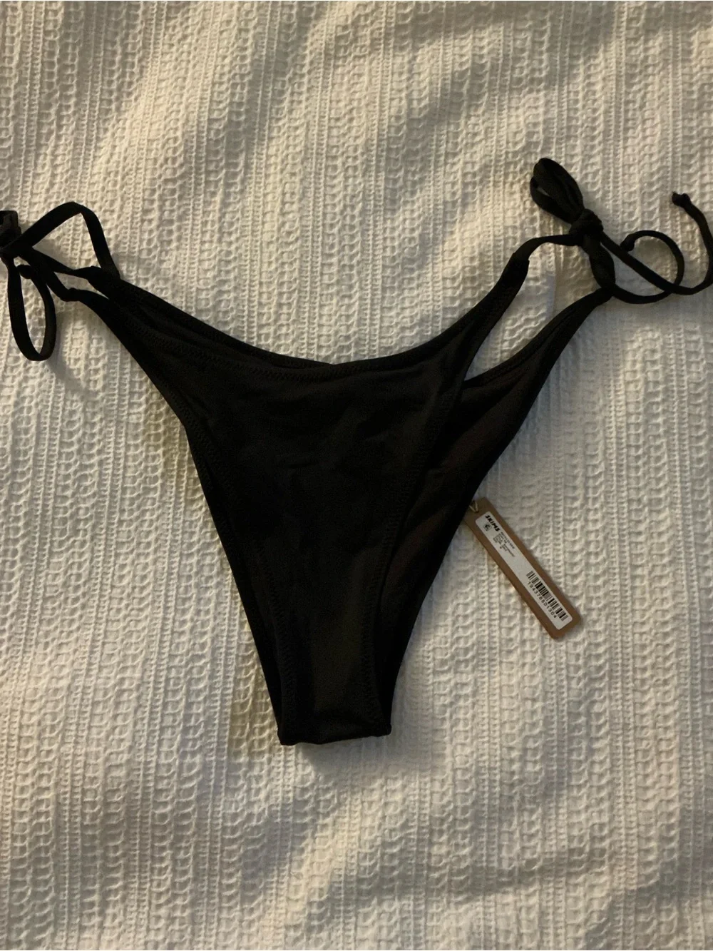 SKIMS Black Tie-Side  BOTTOM